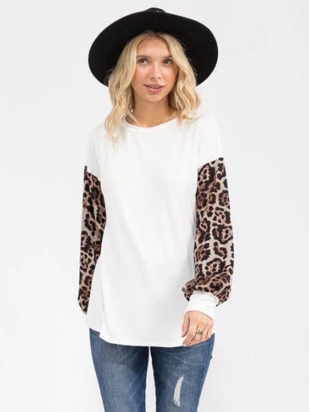Magic Fit Women's Color-Block Raglan Long-sleeve Shirt. XL-PTP 23-24